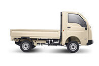 Tata Ace Gold White Pop Up RH Side View