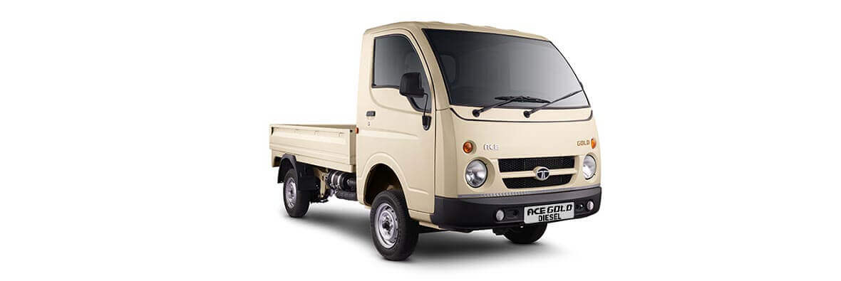 Tata Ace White Front View